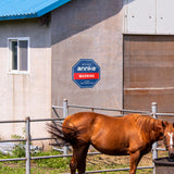 10" Heavy Duty 100% Aluminum Security Sign