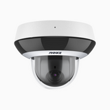 3K 4X Outdoor IR Mini Dome PTZ Network Camera